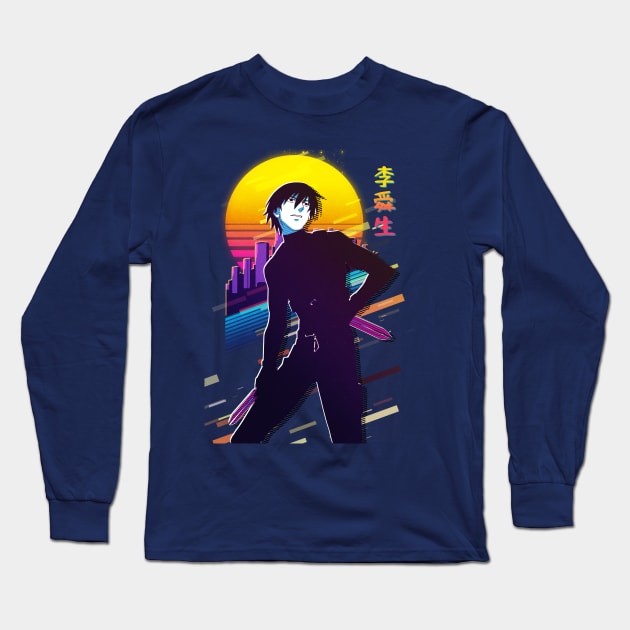 Darker than Black Hei Long Sleeve T-Shirt by 80sRetro